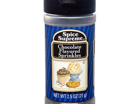 WHOLESALE CHOCOLATE FLAVORED SPRINKLES # SPICE SUPREME SOLD BY CASE For Cheap