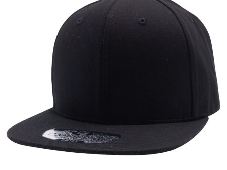 PB105 [BLACK] COTTON SNAPBACK HATS on Sale