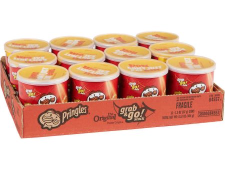 Pringles Chips Sour Original, 1.31oz 2 12ct Online now