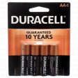 WHOLESALE DURACELL BATTERY AA-4PACK SOLD BY CASE For Discount