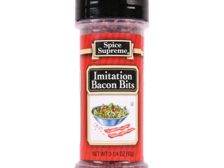 WHOLESALE SPICE SUPREME BACON BITS IMITATION 12   3.25 OZ SOLD BY CASE Hot on Sale