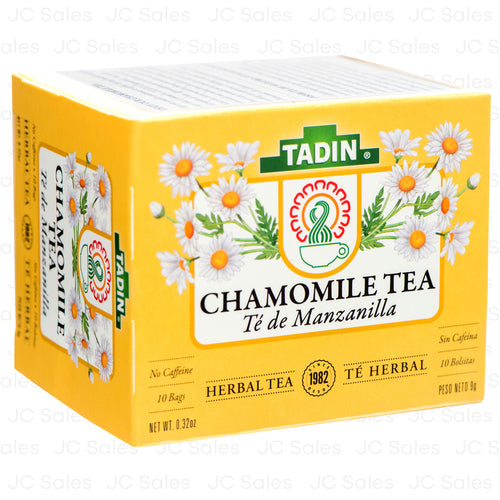 WHOLESALE TADIN TEA CHAMOMILE 10 BAGS SOLD BY CASE For Discount