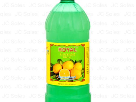 WHOLESALE ROYAL LEMON JUICE 32 OZ SOLD BY CASE Sale