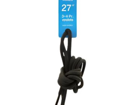 WHOLESALE SHOELACE ROUND BLACK 27 SOLD BY CASE Discount