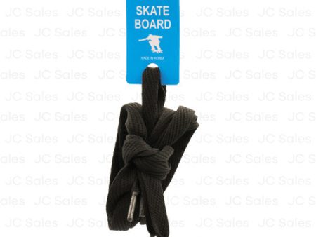 WHOLESALE SHOELACE SKATE BOARD BLACK SOLD BY CASE Hot on Sale