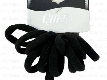 WHOLESALE HAIR TIE 12CT SMALL BLACK SOLD BY CASE For Cheap