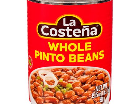 WHOLESALE LA COSTENA WHOLE  PINTO BEANS 19.75 OZ SOLD BY CASE For Cheap