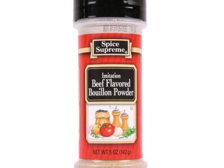 WHOLESALE SPICE SUPREME BEEF FLAVOR BOULLION POWDER 12   5 OZ SOLD BY CASE For Discount