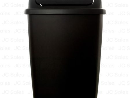 WHOLESALE STERILITE WASTEBASKET BLACK 7.8 GAL SOLD BY CASE Online now