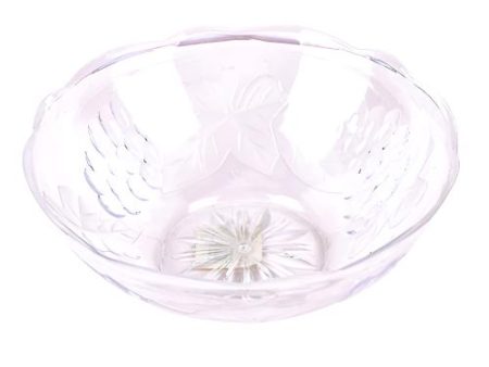 WHOLESALE CLEAR TRAY GRAPE ROUND BOWL 9.5 SOLD BY CASE Hot on Sale