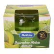 WHOLESALE NUVALU CANDLE TUMBLER 3 OZ HONEYDEW MELON SOLD BY CASE For Discount