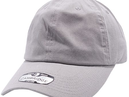 PB136 [L.GREY] UNSTRUCTURED COTTON TWILL DAD HATS Supply