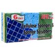 WHOLESALE UFO CELLULOSE SCRUBBER SPONGE 6 PC SOLD BY CASE Fashion