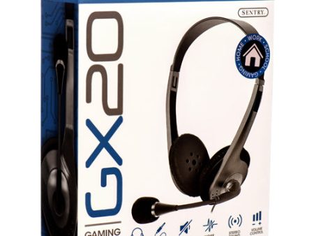 WHOLESALE SENTRY GAMING HEADSET GX20 3-ASST CLRS SOLD BY CASE Fashion