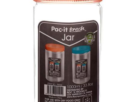 WHOLESALE PAC IT FRESH JAR BLUE & PINK ASST 33.8OZ SOLD BY CASE Discount