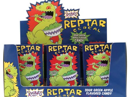 Rugrats Reptar Cereal Box Tin Candies, 1.2oz 12ct Discount