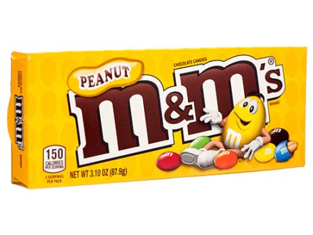 WHOLESALE M&M S PEANUT BOX 3.1 OZ SOLD BY CASE Online now