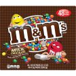 M&M s Milk Choocolate, 1.69oz 48ct Hot on Sale