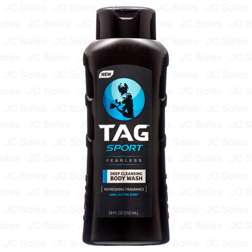 WHOLESALE TAG SPORT BODY WASH FEARLESS 18 OZ SOLD BY CASE Supply