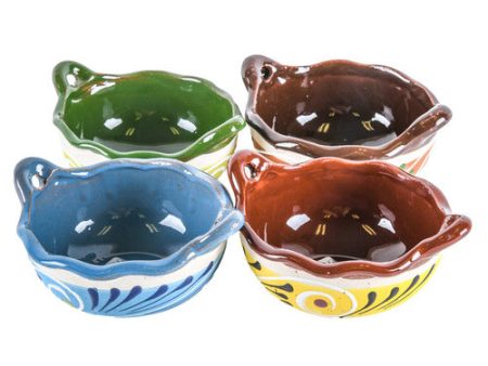 WHOLESALE CERAMIC CAZUELITA ENGOBE BOWL 6 SOLD BY CASE Hot on Sale