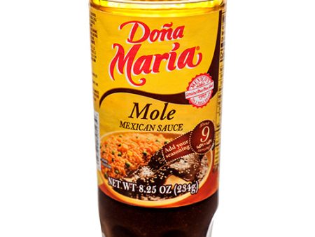 WHOLESALE DONA MARIA MOLE RED 8.25 OZ SOLD BY CASE Online Sale