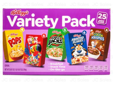 WHOLESALE KELLOGGS VARIETY PACK SOLD BY CASE Online Hot Sale