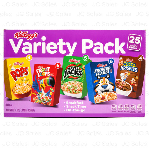 WHOLESALE KELLOGGS VARIETY PACK SOLD BY CASE Online Hot Sale