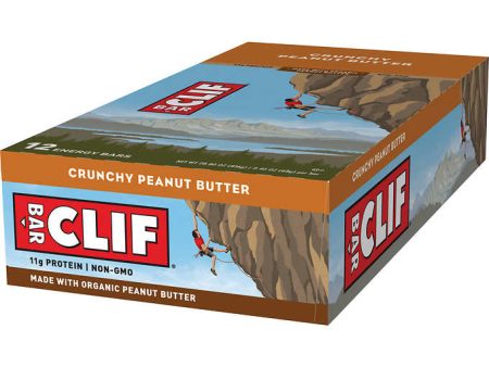 Clif Bar Crunchy Peanut Butter, 2.4oz 12ct Supply