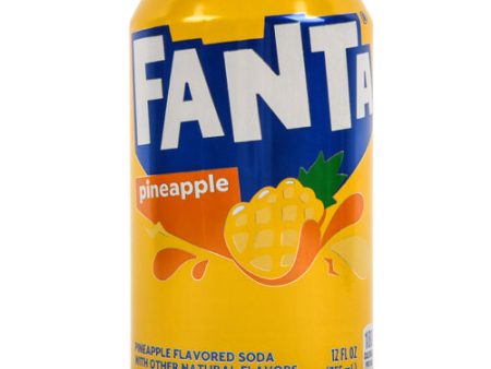 WHOLESALE FANTA PINEAPPLE 12 OZ SOLD BY CASE Online Sale