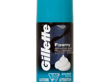 WHOLESALE GILLETTE SHAVE CREAM SENSITIVE SKIN 11 OZ SOLD BY CASE For Discount