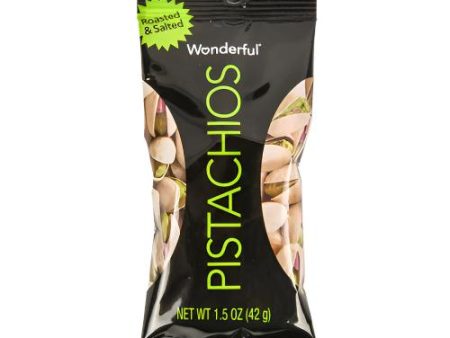 WHOLESALE WONDERFUL PISTACHIOS 1.5OZ SOLD BY CASE on Sale