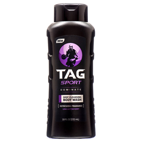 WHOLESALE TAG SPORT BODY WASH DOMINATE 18 OZ SOLD BY CASE Fashion