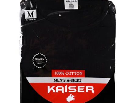 WHOLESALE MEN S A-SHIRTS BLACK COTTON SIZE M SOLD BY CASE For Discount