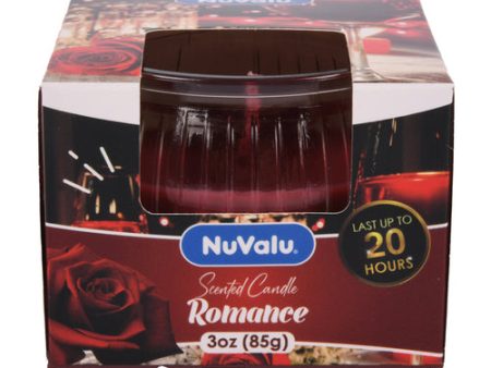 WHOLESALE NUVALU CANDLE TUMBLER 3 OZ ROMANCE SOLD BY CASE Hot on Sale