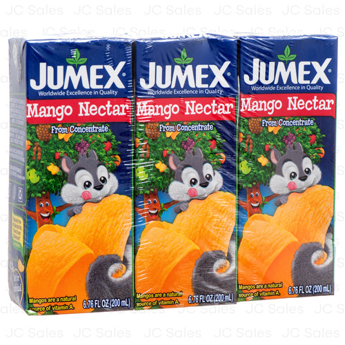 WHOLESALE JUMEX MINI BRIK 3 PACK-MANGO 6.76 OZ SOLD BY CASE For Discount