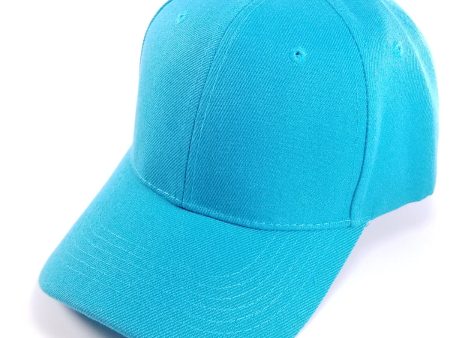 PB128 [AQUA] HOOK AND LOOP BACKSTRAP WITH ACRYLIC CURVED CAPS Online now