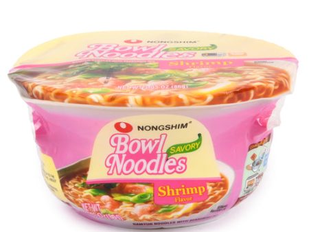 WHOLESALE NONGSHIM BOWL NOODLE 3.03 OZ SHRIMP SOLD BY CASE For Cheap