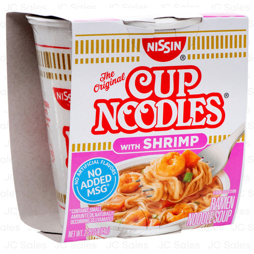 WHOLESALE NISSIN CUP NOODLE 2.25 OZ SHRIMP SOLD BY CASE Supply