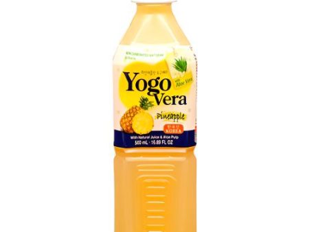 WHOLESALE YOGO VERA PINEAPPLE 16.9 OZ SOLD BY CASE Online now