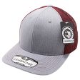 PB222H CAMBRIDGE TRUCKER HAT [HEATHER GREY WITH MULTI COLOR] Sale