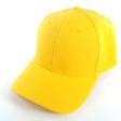 PB128 [YELLOW] HOOK AND LOOP BACKSTRAP WITH ACRYLIC CURVED CAPS Discount