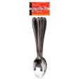 WHOLESALE SPOON STAINLESS STEEL 4PC IN BAG #A0009B SOLD BY CASE For Discount