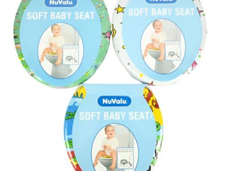 WHOLESALE NUVALU POTTY SOFT BABY SEAT  W ASST DESIGNS & COLORS SOLD BY CASE Online