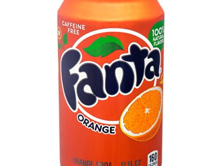 WHOLESALE FANTA 12 OZ CAN ORANGE SOLD BY CASE For Sale