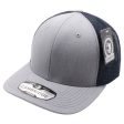 PB222H-H.GRAY-NAVY CAMBRIDGE TRUCKER HAT Hot on Sale