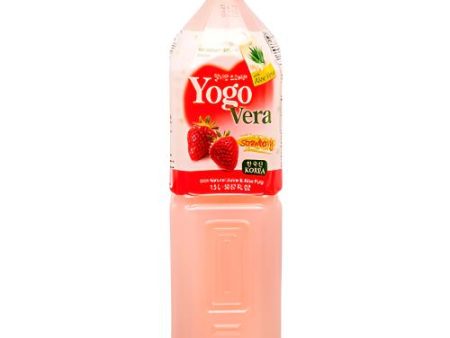 WHOLESALE YOGO VERA DRINK STRAWBERRY 1.5 L SOLD BY CASE For Discount