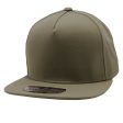 PB106 [OLIVE] 5 PANEL COTTON SNAPBACK HATS Fashion