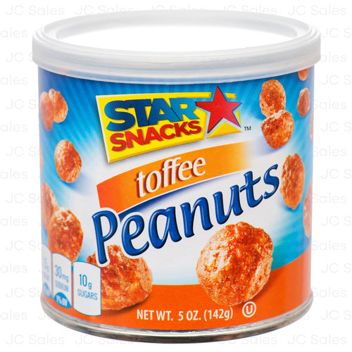 WHOLESALE STAR SNACKS TOFFEE PEANUTS 5 OZ SOLD BY CASE For Cheap