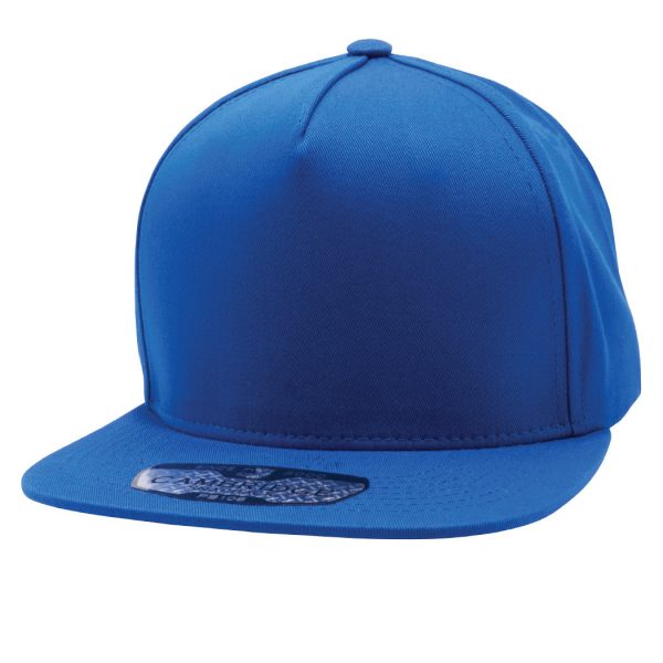 PB106 [ROYAL] 5 PANEL COTTON SNAPBACK HATS For Cheap