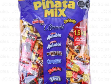 WHOLESALE DE LA ROSA PINATA MIX CHOCOLATE 1.5KG SOLD BY CASE For Discount